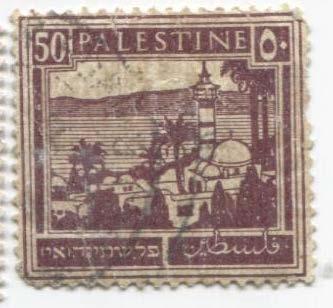 1927. Палестина. Маяк 50п.гаш