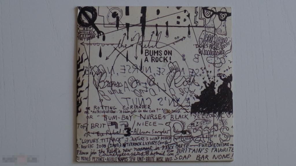 The Rebel "Bums On A Rock!" 7" UK, 2003  Punk 
