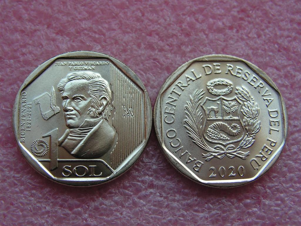 Перу 1 соль 2020 Гузман Вискардо Иван Павлович unc