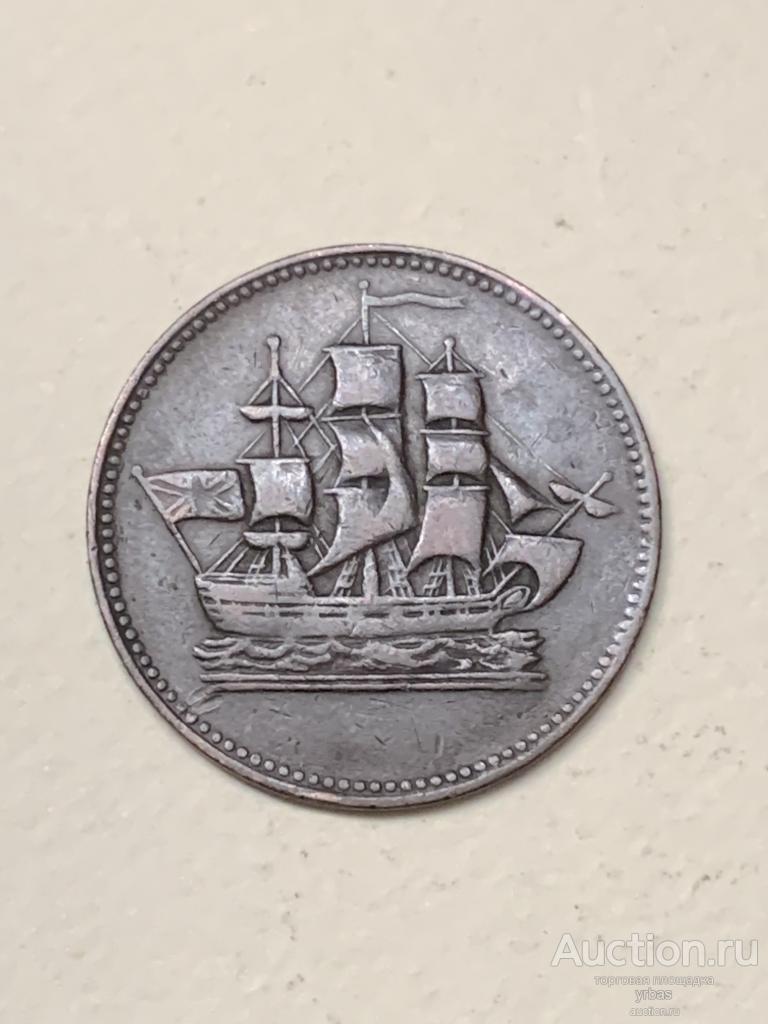 Канада Остров Принца Эдуарда  1/2 пенни 1830-1860г.
