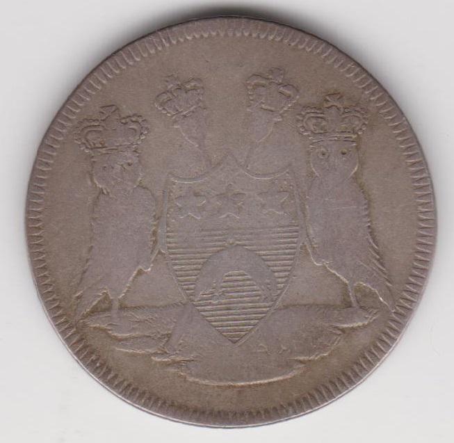 АНГЛИЯ/ЛИДС 1 ШИЛЛИНГ 1812 Leeds Workhouse  F