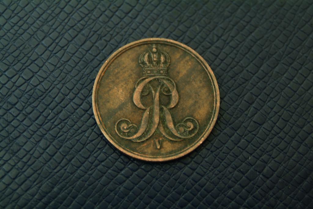 Германия Ганновер 2 пфеннига 1862 КМ 234