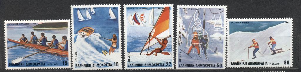 Греция 1983 г. серия Спорт   негашеная**