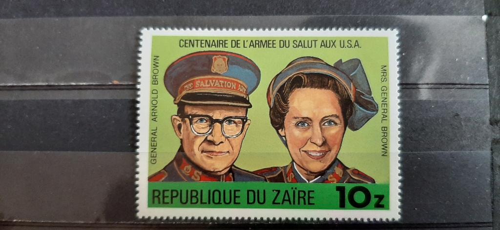 Заир Армия спасения США генерал Браун милитария личности персоналии 1980 **