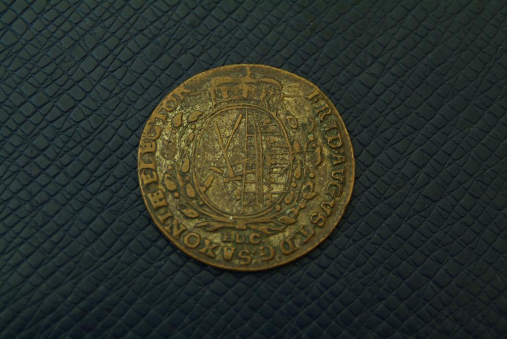 Германия Саксония 1/12  талера 1764 КМ 100