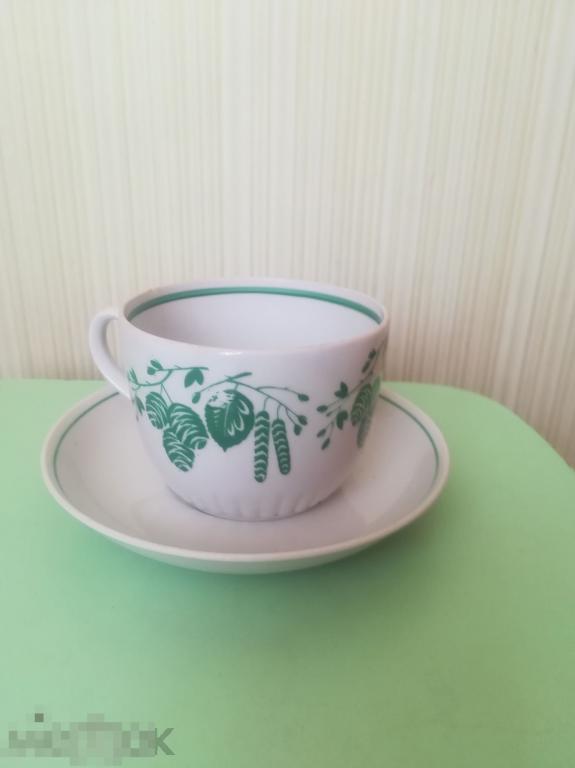 чайная пара вербилки березовые ольховые почки листья..Клеймо Лось 