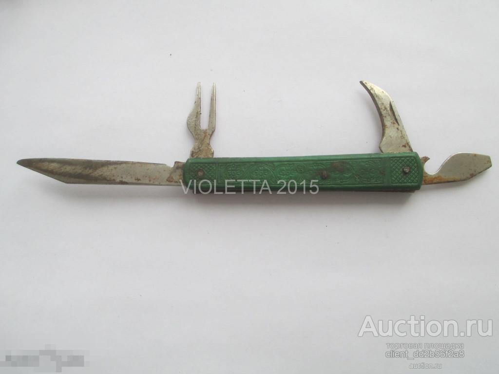 НОЖ НОЖИК ПЕРОЧИННЫЙ СССР СКЛАДНОЙ. ЗЕЛЕНЫЙ. В КОЛЛЕКЦИЮ 