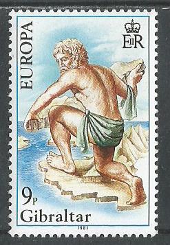 1981 г. Гибралтар. Геркулес. MNH