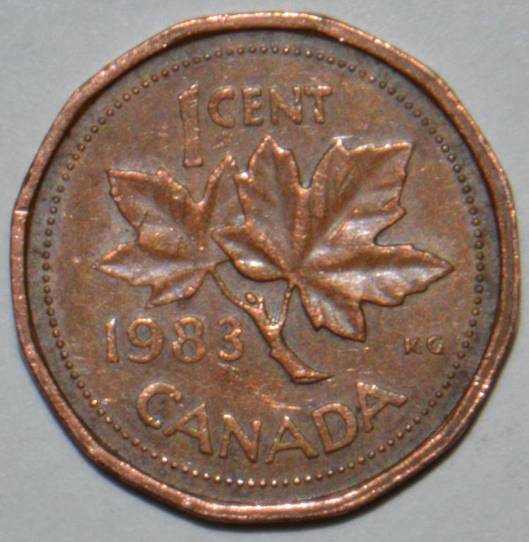 Канада 1 цент 1983 (С14)