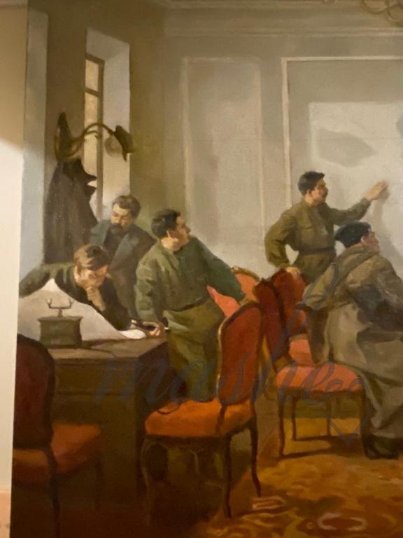 Ленин в смольном картина