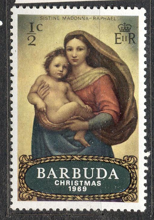 Барбуда 1969 г. Рождество негашеная**