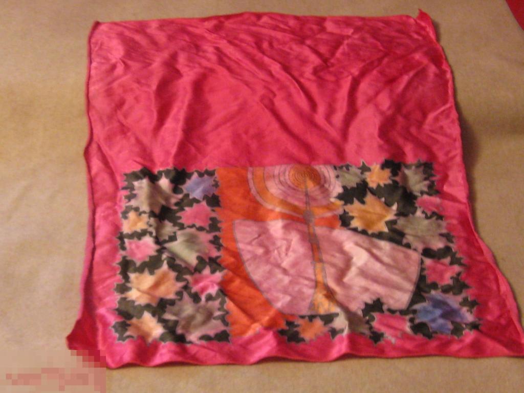 старинная накидка Телебашня винтаж 