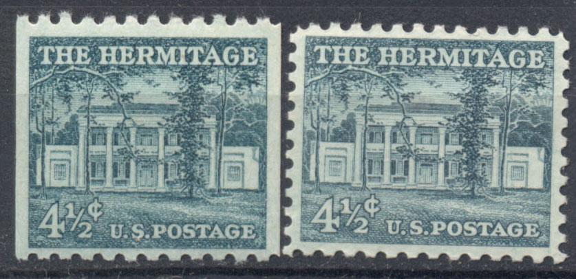 США 1954 стандарт Эрмитаж негашеная** (КЦ 1,8 и 0,3 ЕВРО)