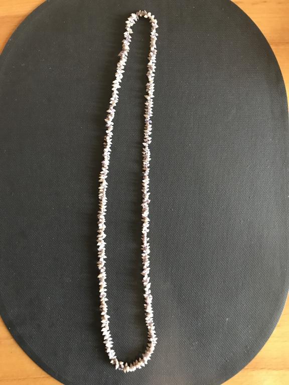 Бусы из мелких натуральных ракушек. СССР. Винтаж.