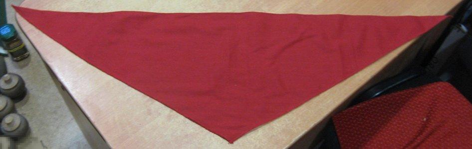 пионерский галстук №2 50-60 годы 