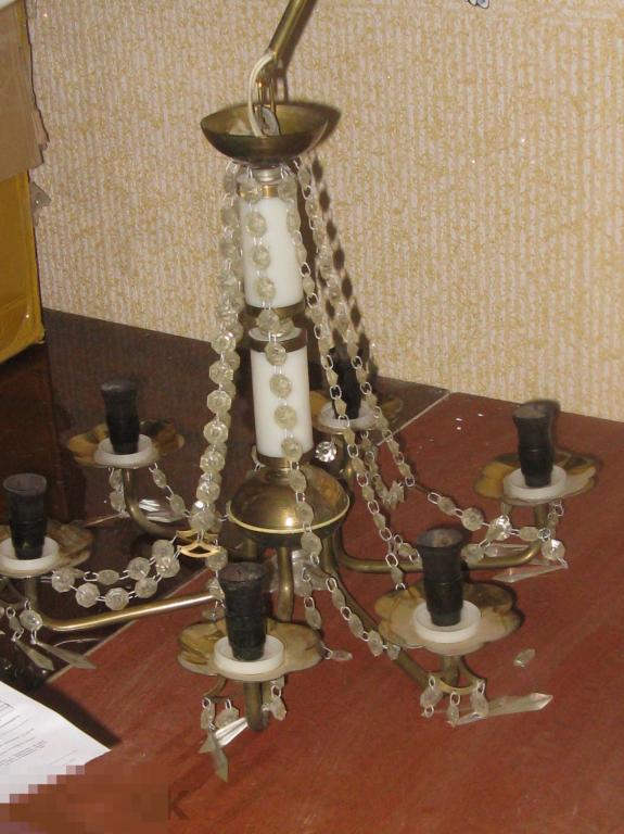 люстра    винтаж СССР 