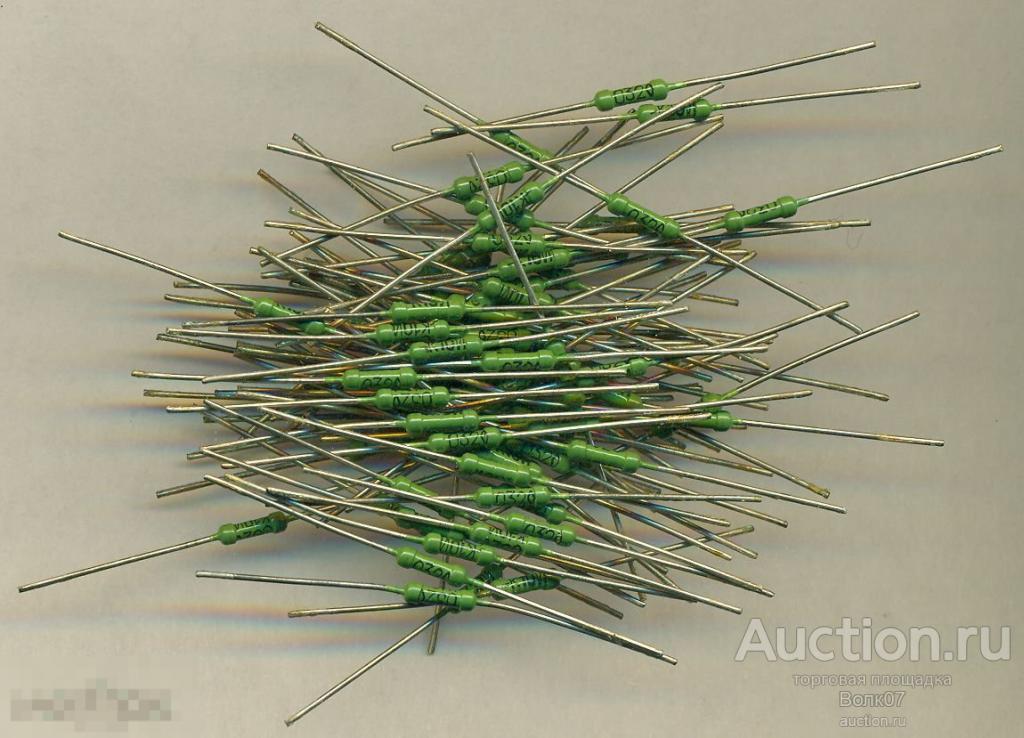 Резистор ВС-0,125а 100 Ом 
