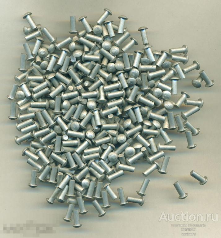 Заклепка Алюминий 3 х 10 мм 341 шт. (К31)