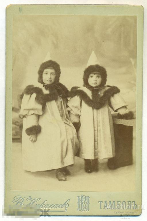 Тамбов Фотография В. П. Николаев Нарядные дети 