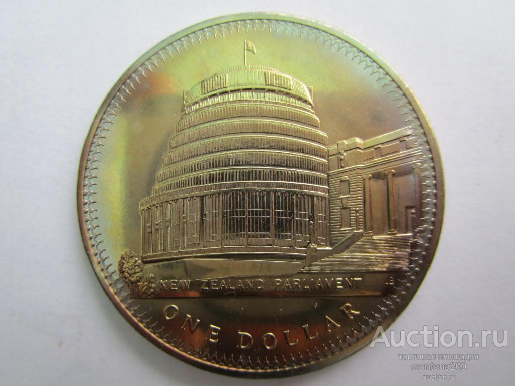 новая зеландия 1 доллар 1978 !!!