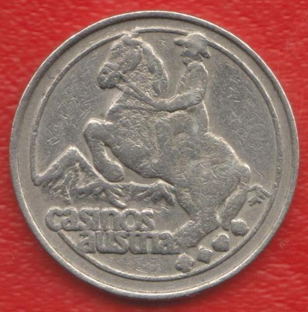 Жетон игровой сеть казино Австрия Casino Austria Санкт-Петербург СПб CAI