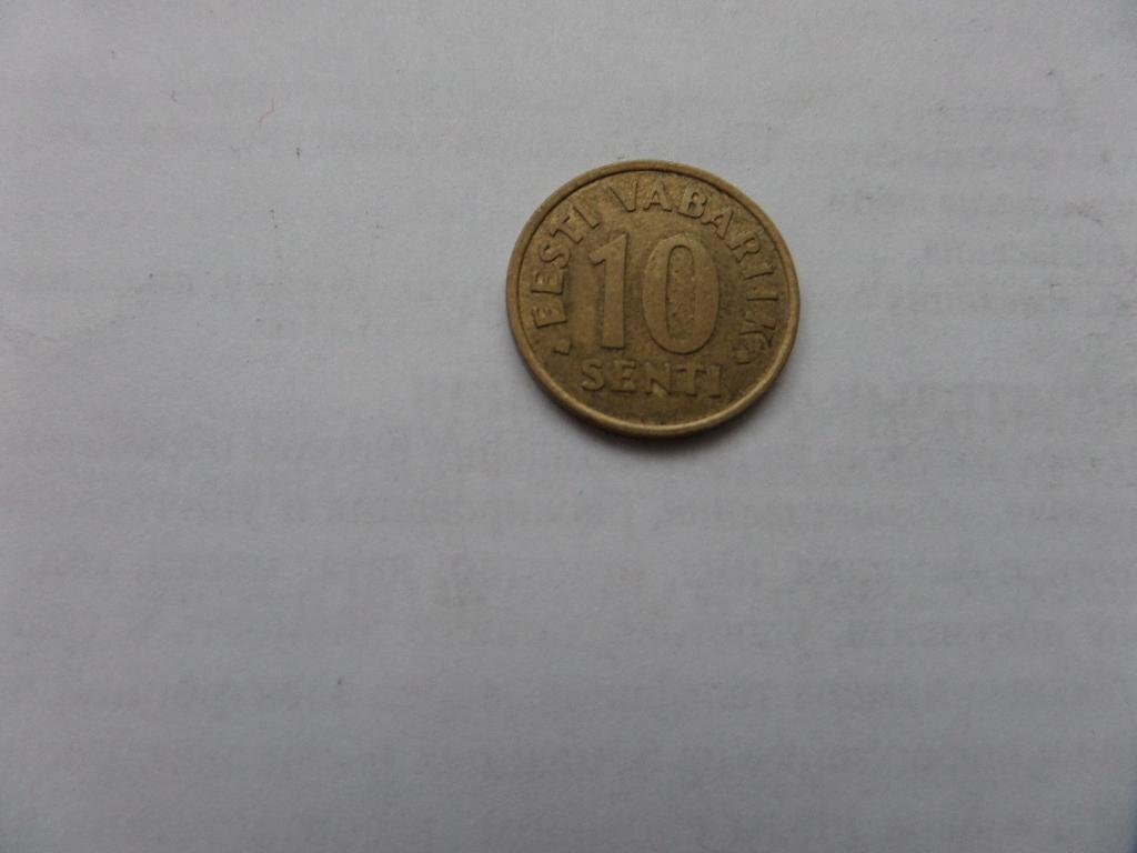 МОНЕТА 10 СЕНТОВ 1997 ЭСТОНИЯ