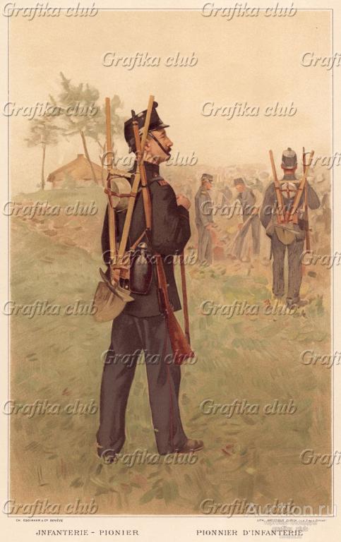 Сапёр пехотного подразделения армии Швейцарии (из