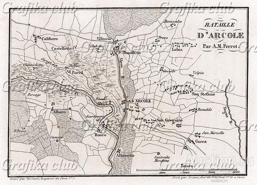 Сражение при Арколе (15-17 ноября 1796 г.), где