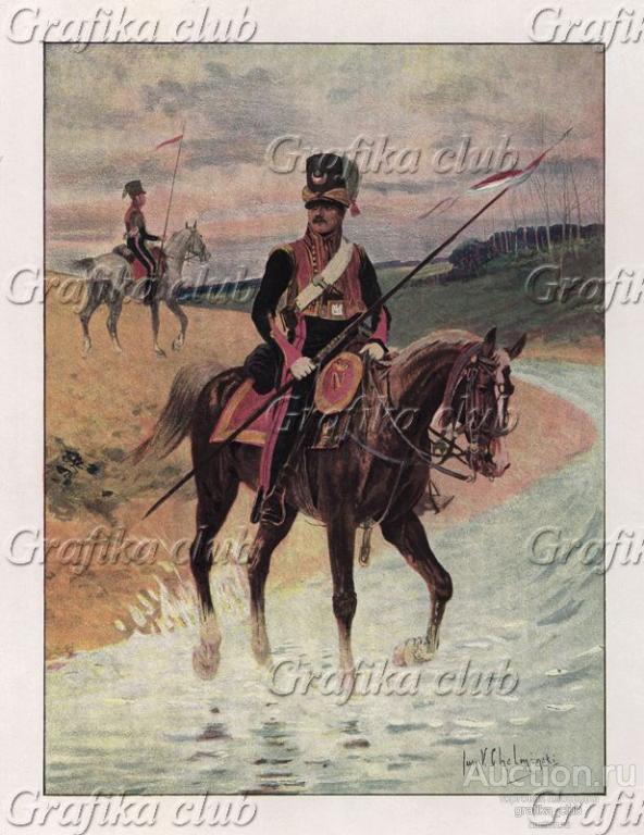 Кавалерист гвардейского эскадрона литовских татар