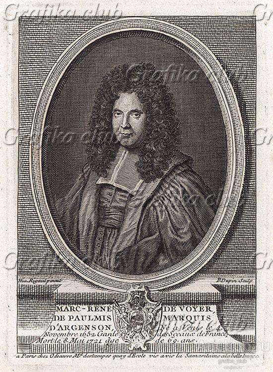 Марк Рене маркиз д’Аржансон (1652-1721)