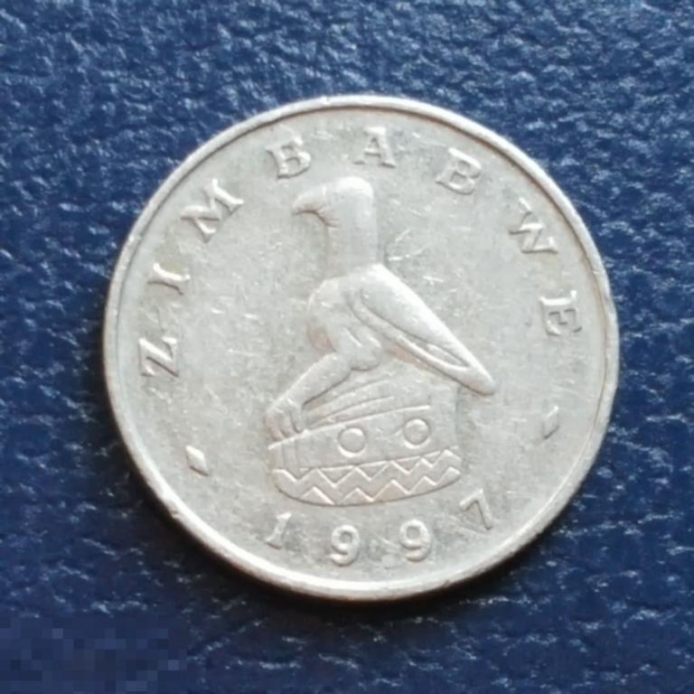 10 центов 1997 год Зимбабве Африка