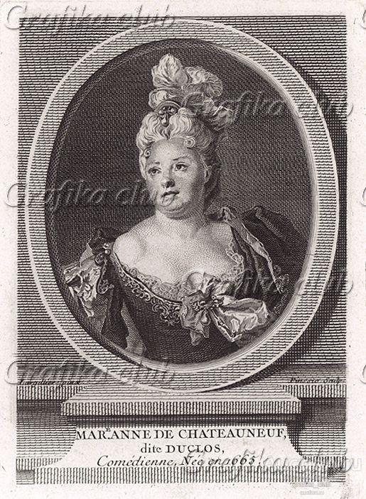 Мариан Дюкло де Шатонеф (1665-1748) - знаменитая