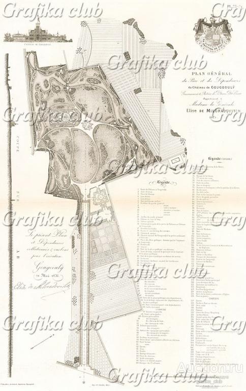 Парк, ботанический сад, дендрарий в имении