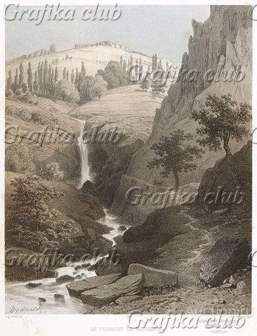 Водопад в Ливане (Le Pays d'Israel collection