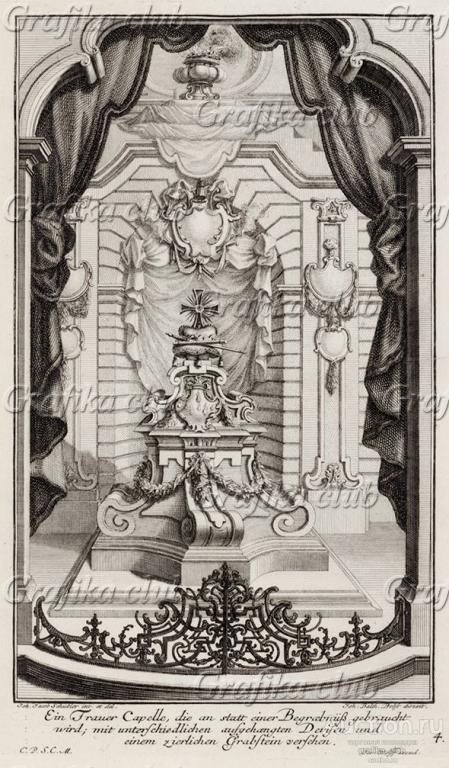 Траурная капелла. Johann Jacob Schueblers Beylag