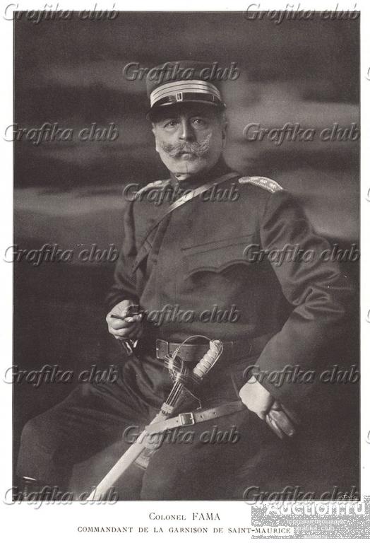 Полковник Фама - начальник гарнизона швейцарской