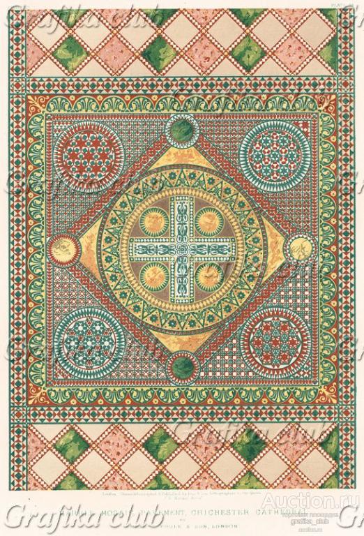 Мозаичный пол в романском стиле от Pool & Sons