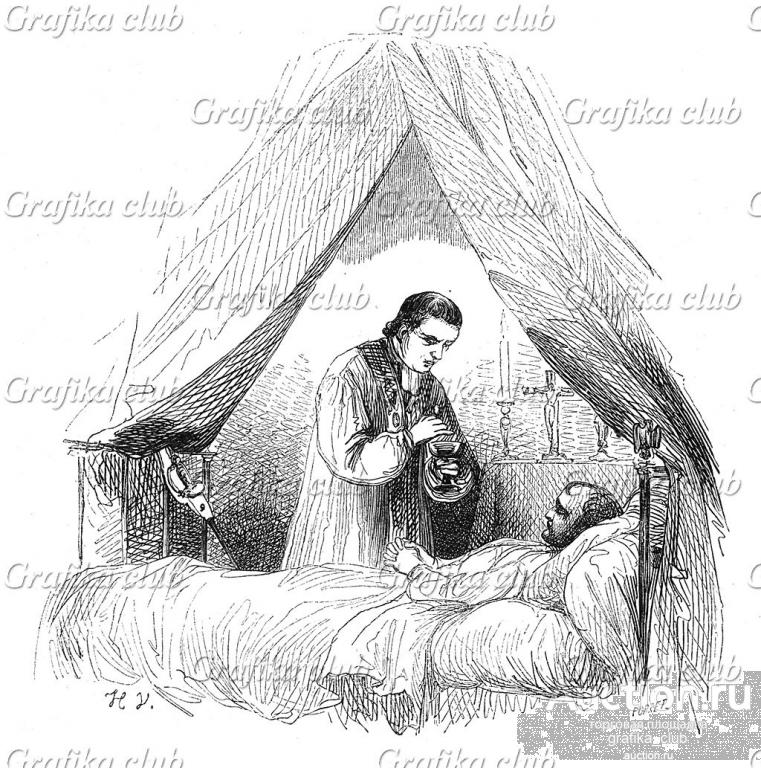 21 апреля 1821 г. Наполеон Бонапарт исповедуется