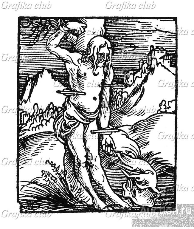 Святой Себастьян, мученик. Ганс Бальдунг Грин