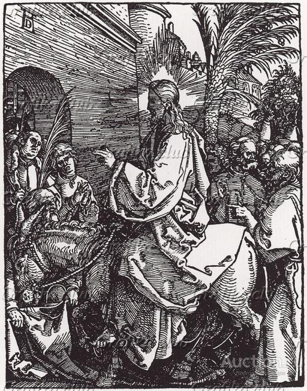 Въезд в Иерусалим (из Малых страстей "на дереве"