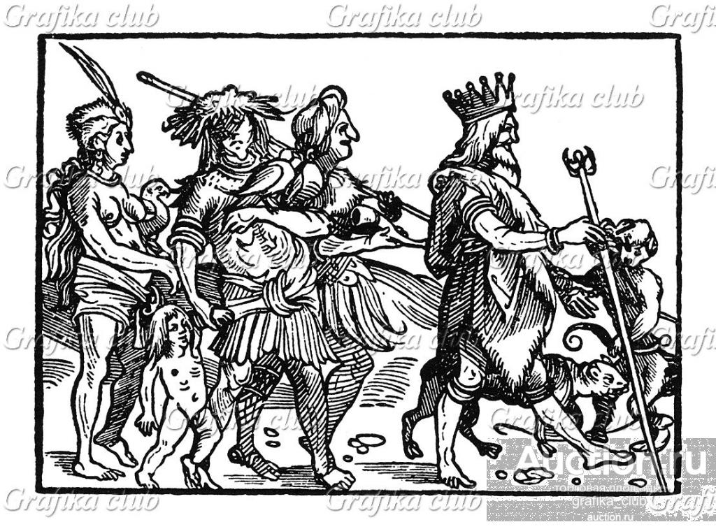 Паломничество султана. Иллюстрация Йорга Бреу