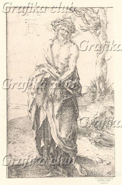 Христос со связанными руками. Гравюра Альбрехта