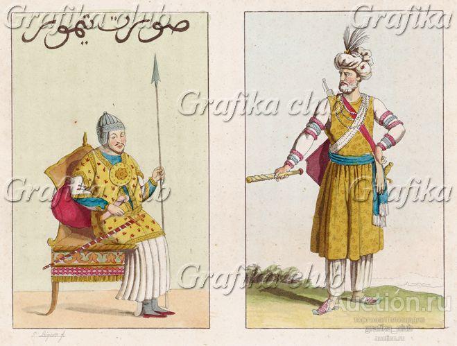 Древнее изображение Тамерлана (из работы Джулио