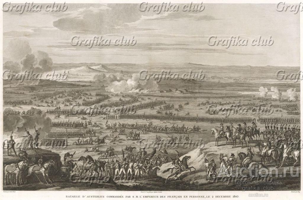 Сражение при Аустерлице 12 декабря 1805