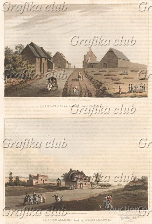 Виды Ватерлоо в 1816 году (из An Illustrated