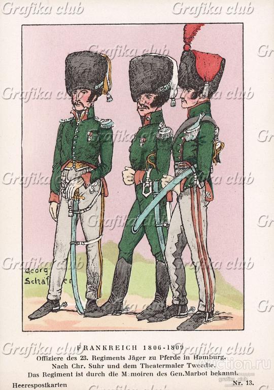 1806-12 гг. Тамбур-мажор 61-го пехотного полка