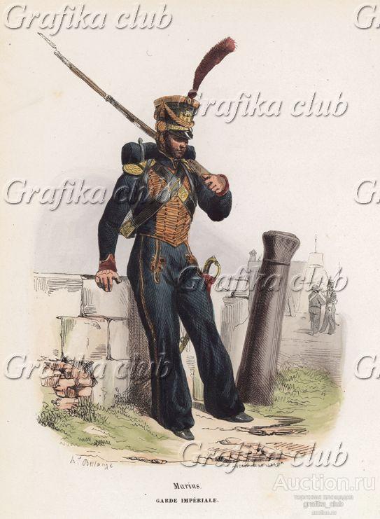 Солдат гвардейского батальона морской пехоты (из