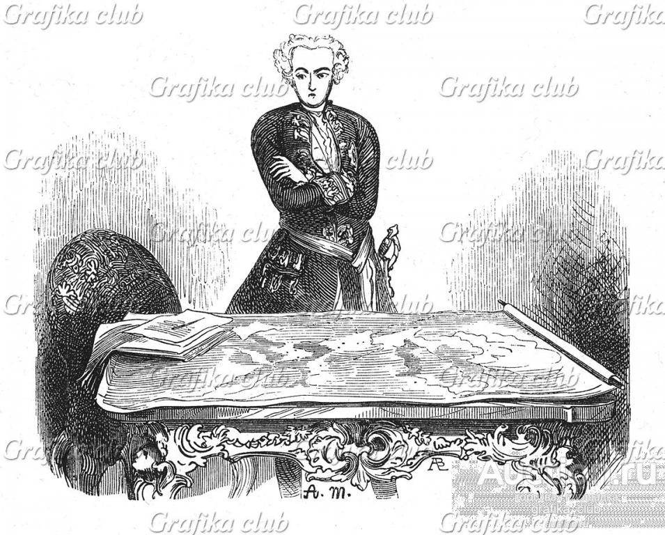 Вторая силезская война 1744-1745 гг. Фридрих