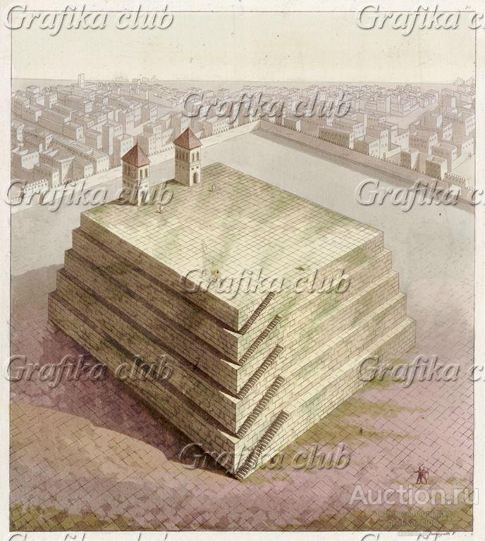 Теокали, храмы древних мексиканцев (реконструкция)