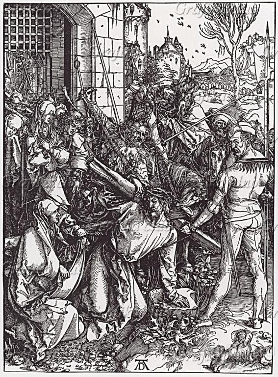 Большие страсти Альбрехта Дюрера. Несение креста